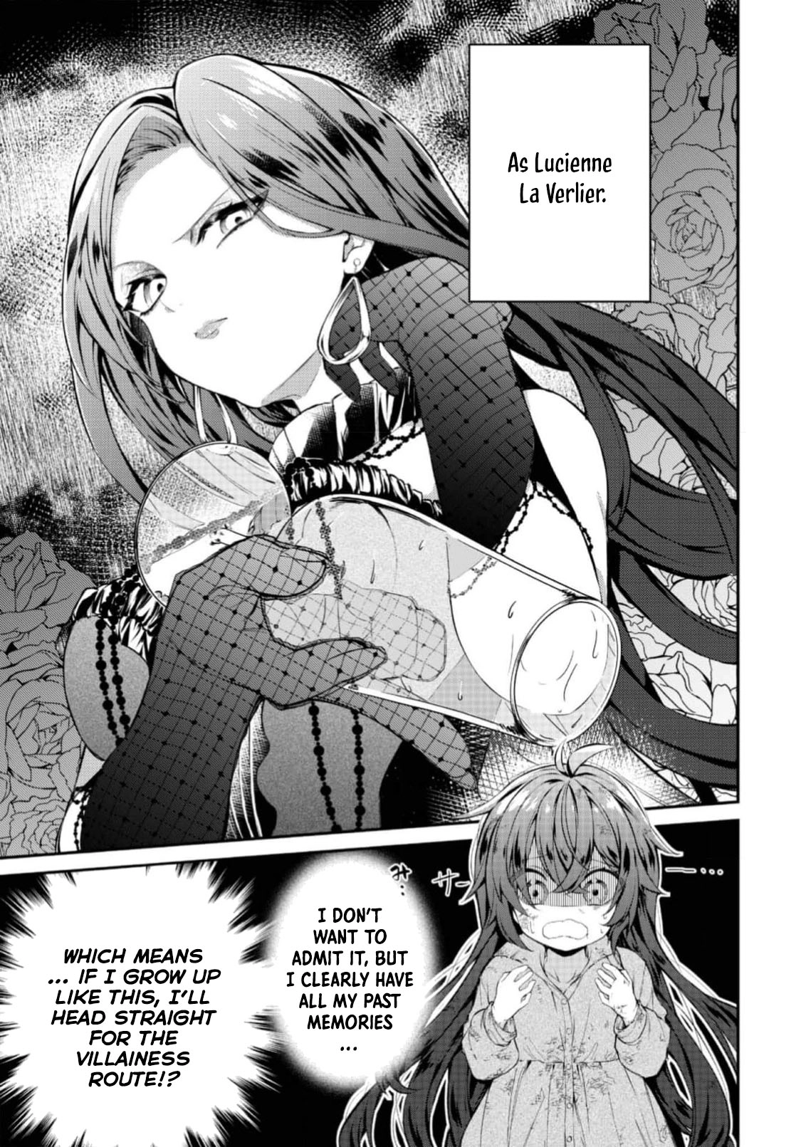 I Reincarnated as the Villainess Princess, but the Hidden Character Isn’t Hidden. In a World Where Light Shines, With You Chapter 1 Page 13